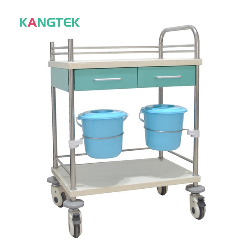 Kangtek ABS Bệnh viện Dịch vụ Xe đẩy thuốc Phòng khám Xe đẩy y tế khẩn cấp