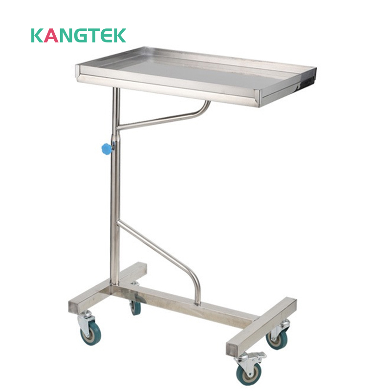 Hospital rustfrit stål operationsbord operationsstue medicinsk udstyr trolley salg