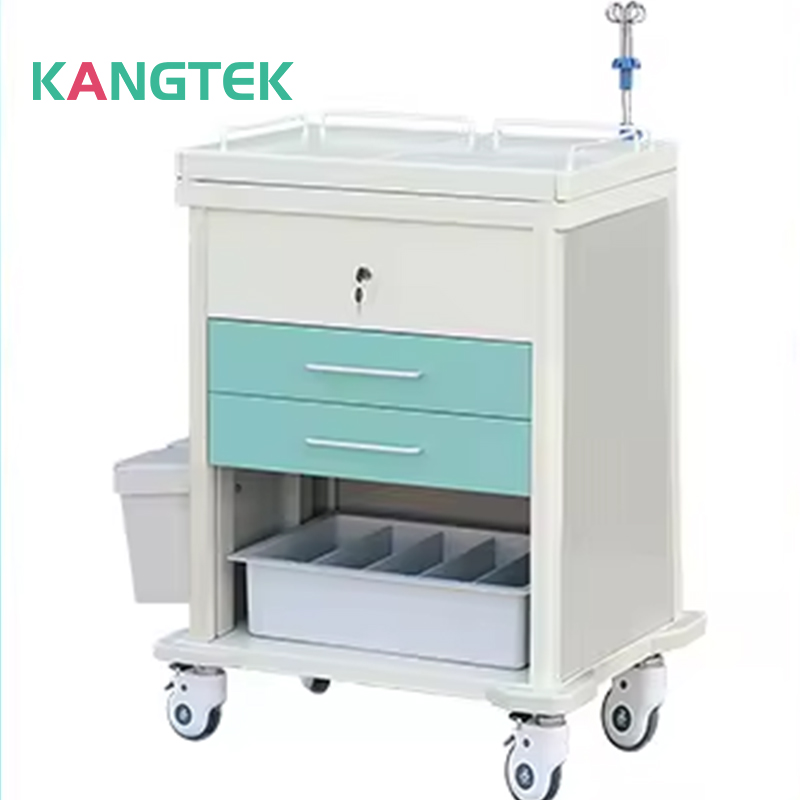 Mga instrumento ng ospital na cart medical crash cart medicine trolleys