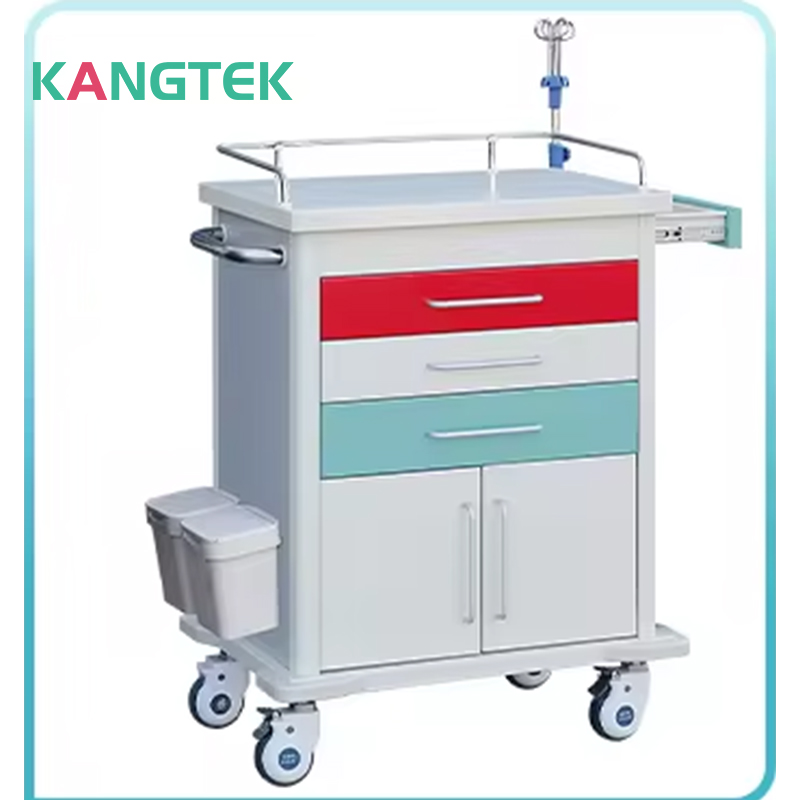 Hospital instrument carts medical crash cart medicine trolleys