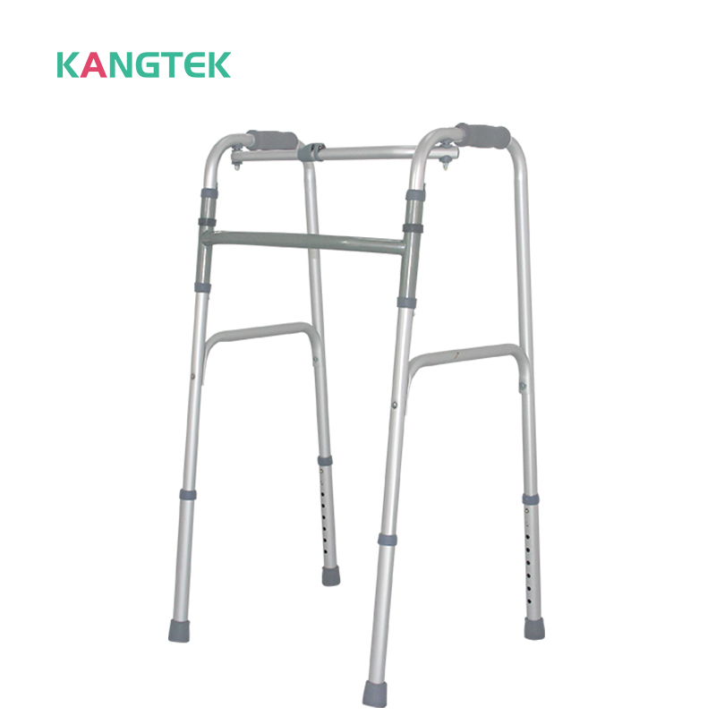 Hot sales folding Medical adjustable rollator walker para sa mga may kapansanan