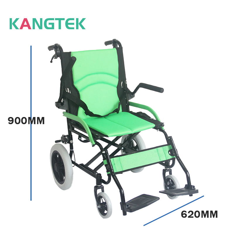 light weight manual folding wheel wheelchair standard wheelchair