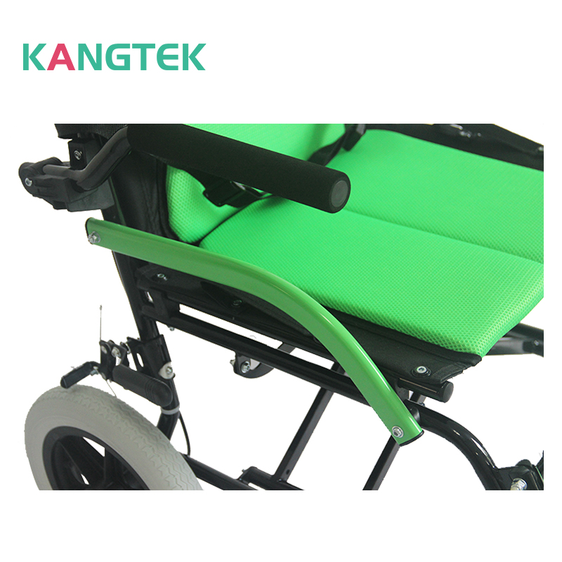 light weight manual folding wheel wheelchair standard wheelchair