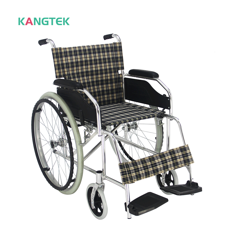 Aluminum Alloy Wheelchair Magaang Wheelchair Para sa Matatanda