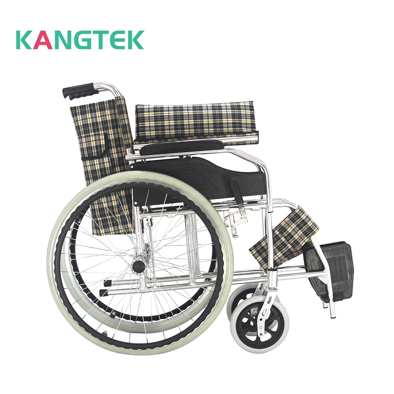 Aluminum Alloy Wheelchair Magaang Wheelchair Para sa Matatanda