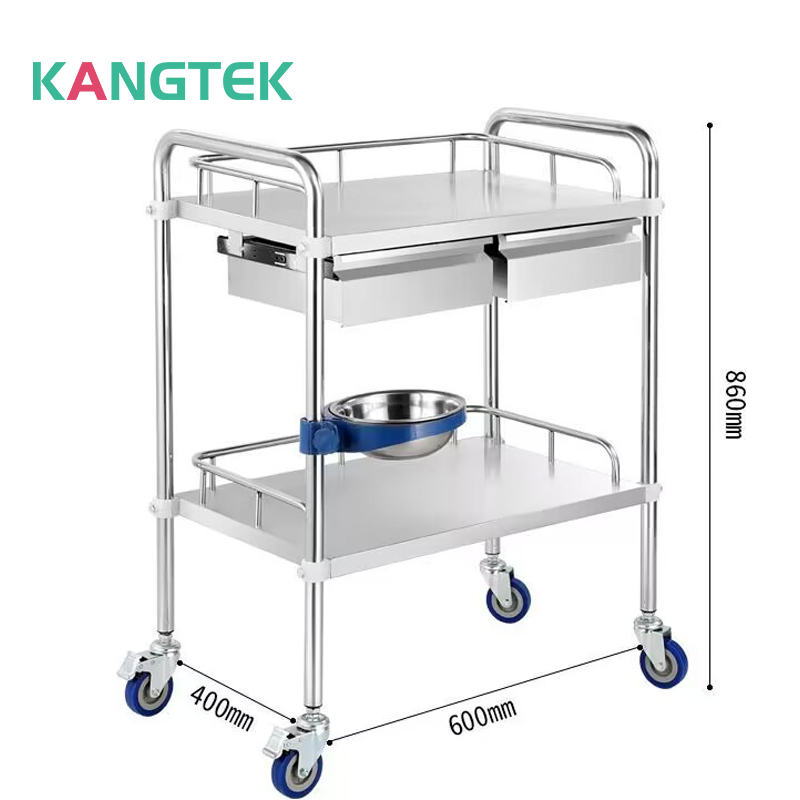 Chariot d'anesthésiste Kangtek pour mobilier d'hôpital