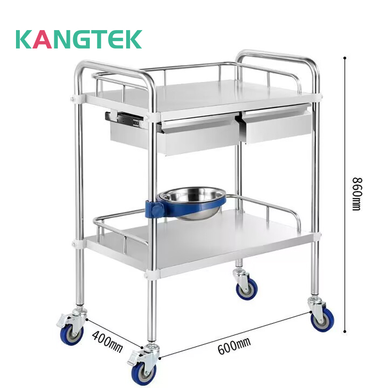 用于医院家具的 Kangtek 麻醉师推车