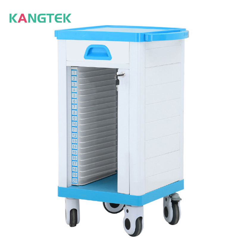 Portable convenient large capacity medical emergency cart