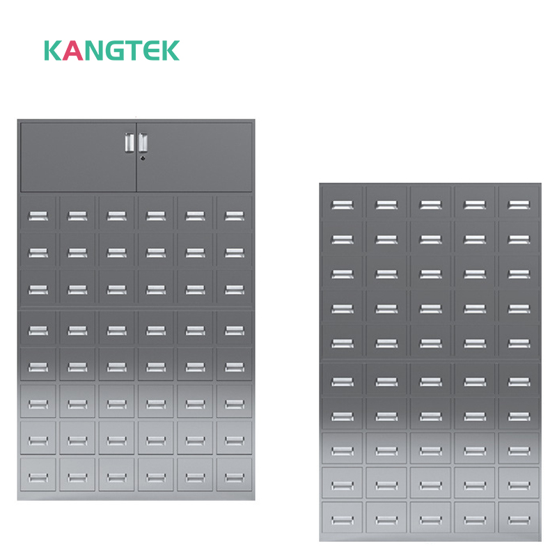 Moderner Medizinschrank aus Edelstahl