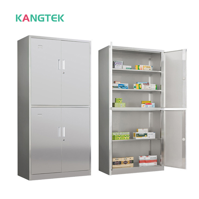 stainless steel file cabinet Metal Medical Filing cabinet