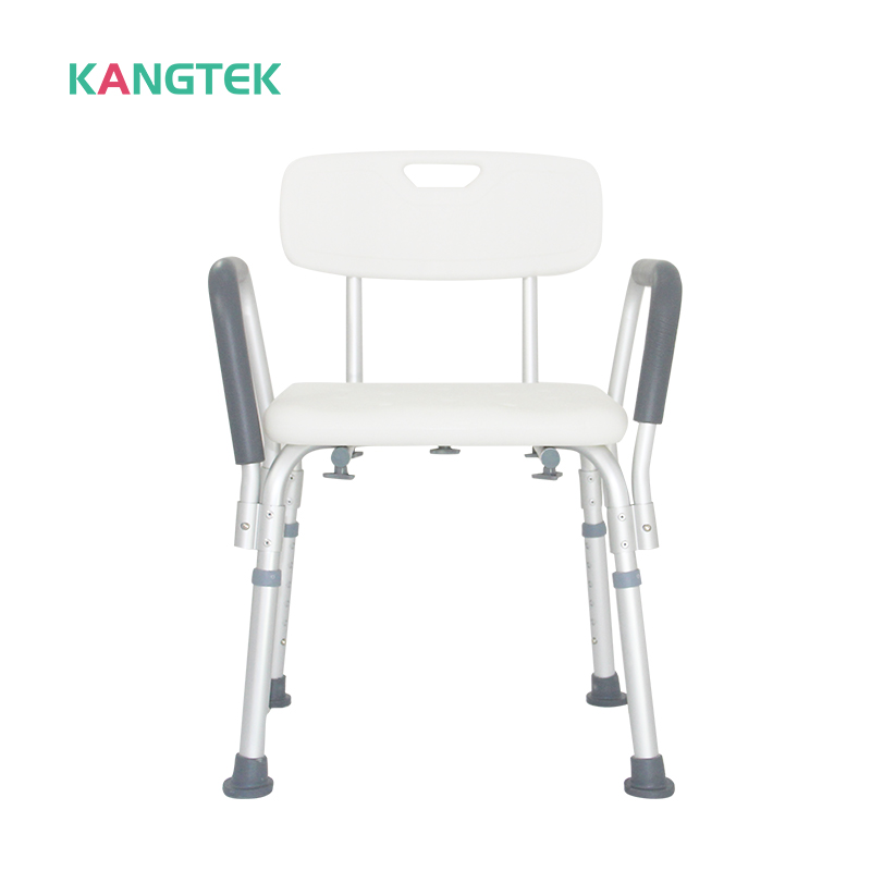 Armrest Shower Chair with Back (KD)