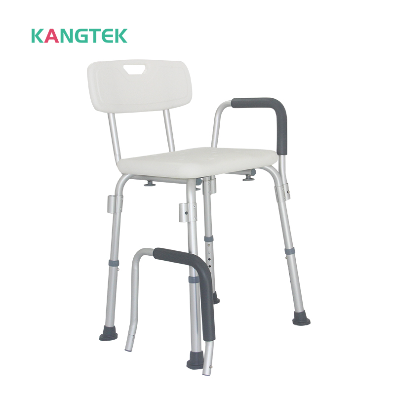 Armrest Shower Chair with Back (KD)