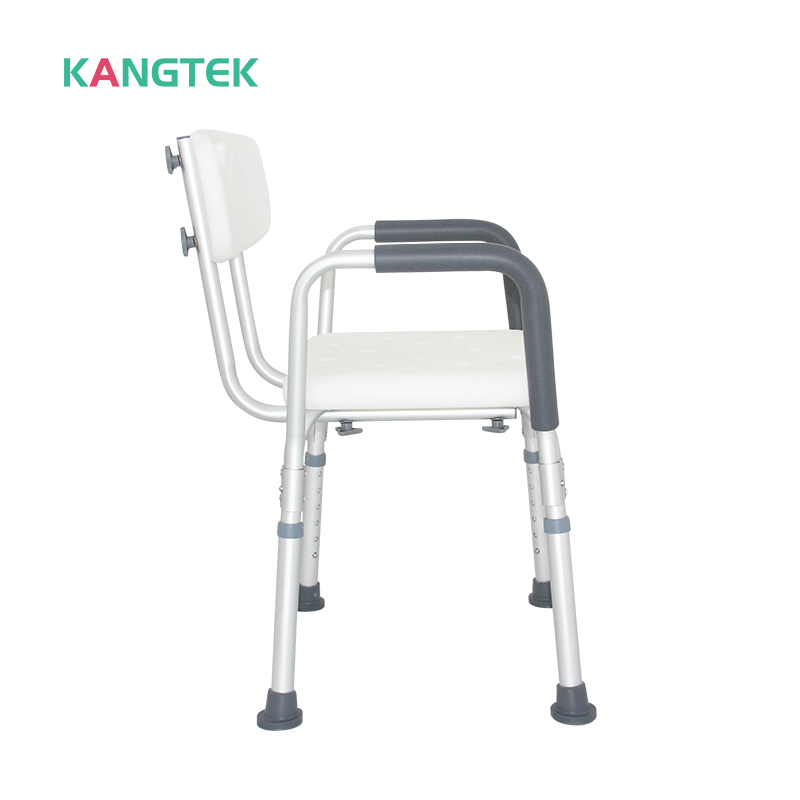 Armrest Shower Chair with Back (KD)