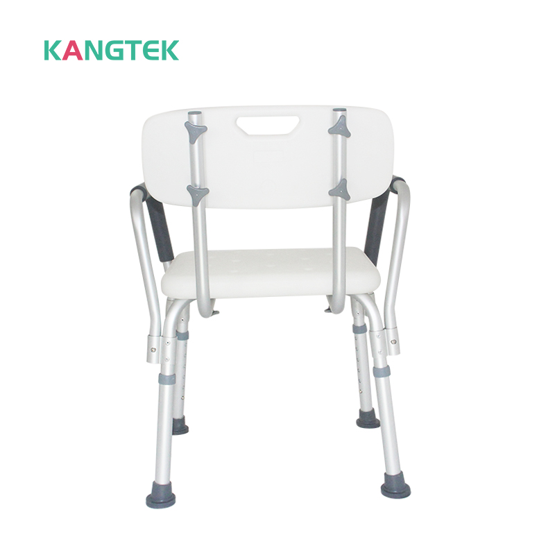 Armrest Shower Chair with Back (KD)