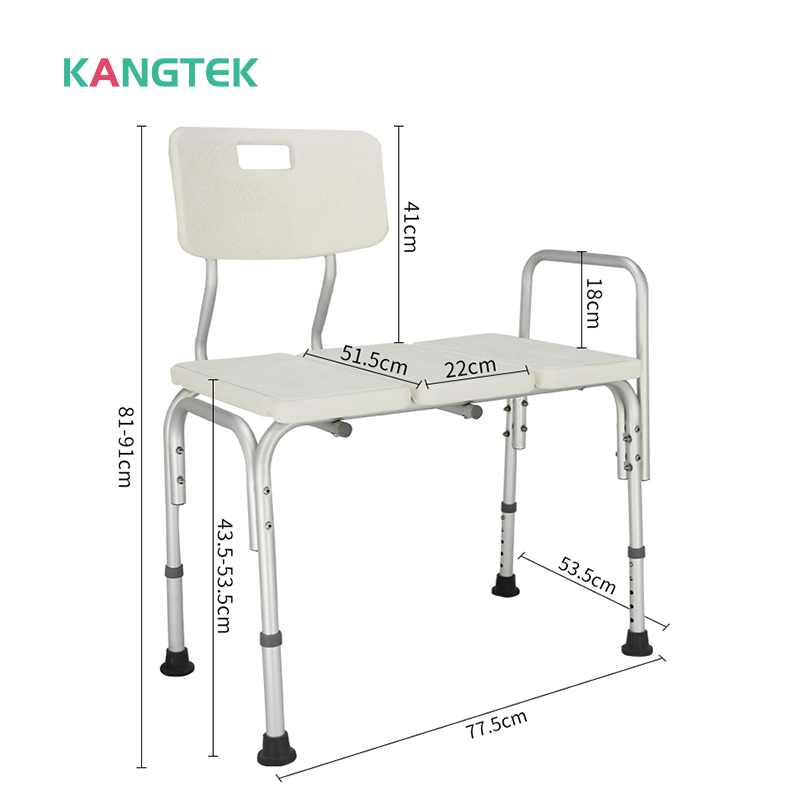 adjust shower chair for the disable bathroom seat chair