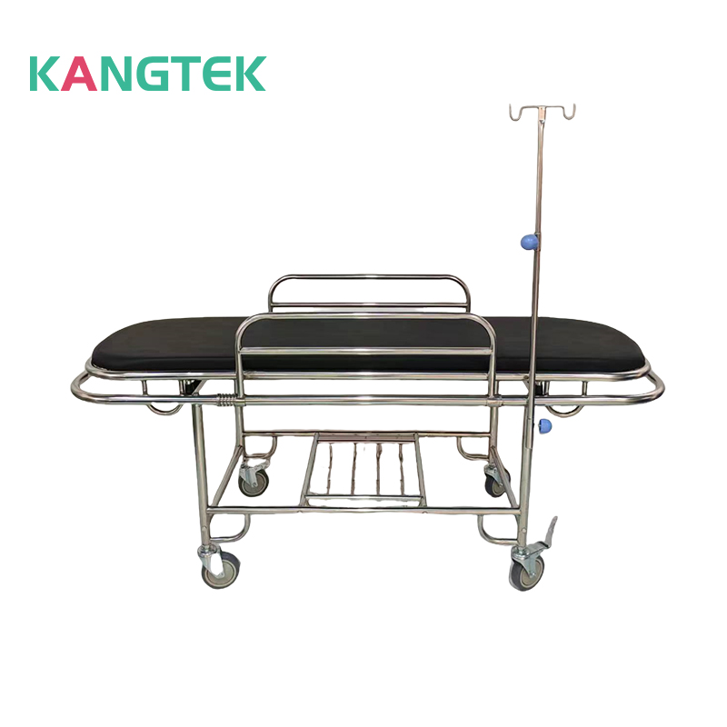 stainless steel stretcher trolley