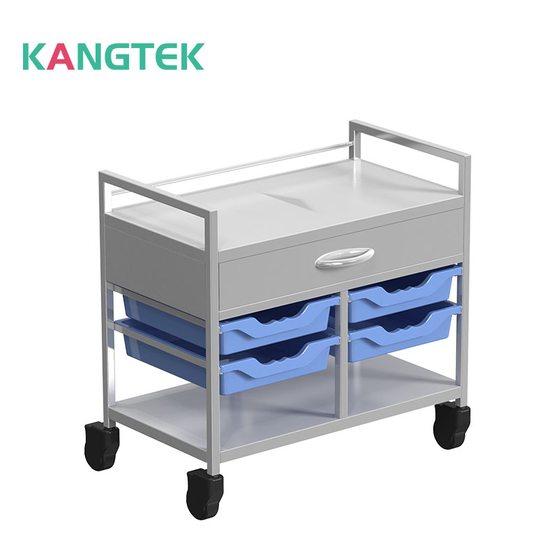 metal hospital trolley