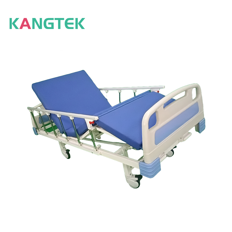 Hvad er de specifikke materialer, der bruges i konstruktionen af ​​KANGTEK manuelle hospitalssenge?