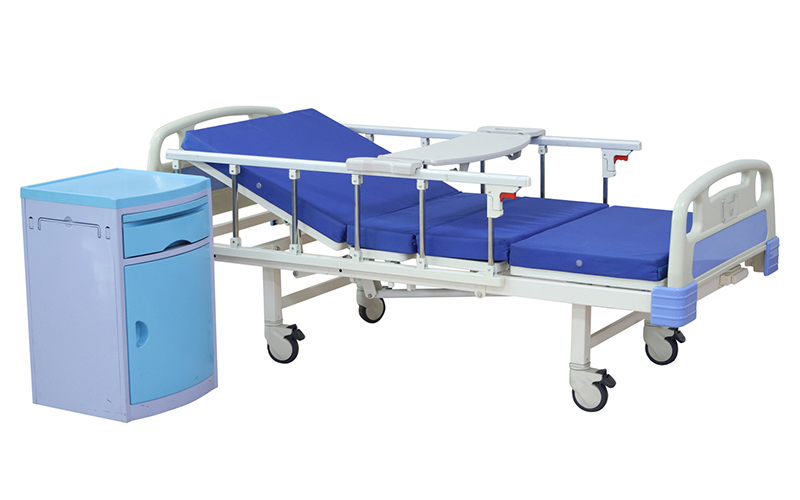 Manual nursing bed