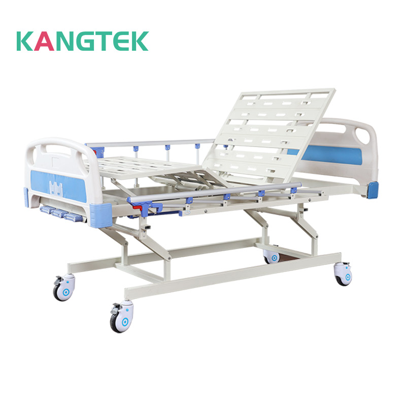 میڈیکل تھری فنکشن ایڈجسٹ ایبل دستی بیڈ