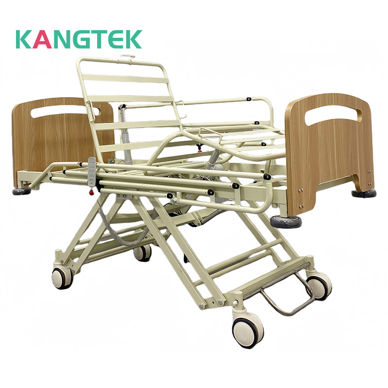 Pat electric de alaptare medical cu 5 functii cu roti