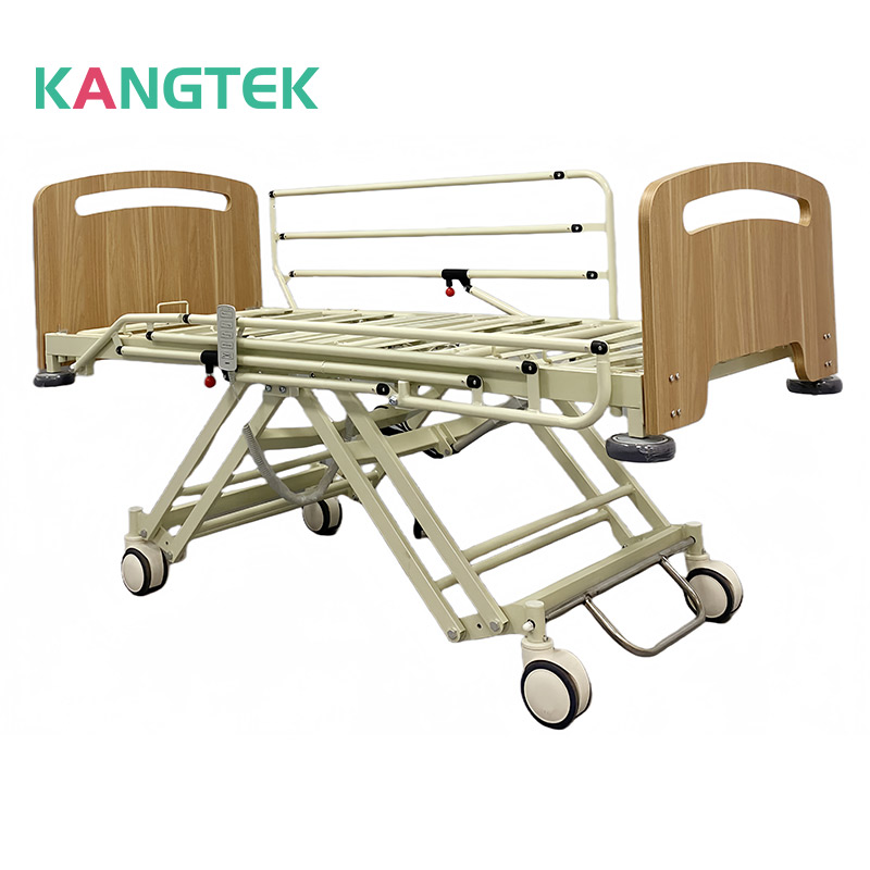 Pat electric de alaptare medical cu 5 functii cu roti