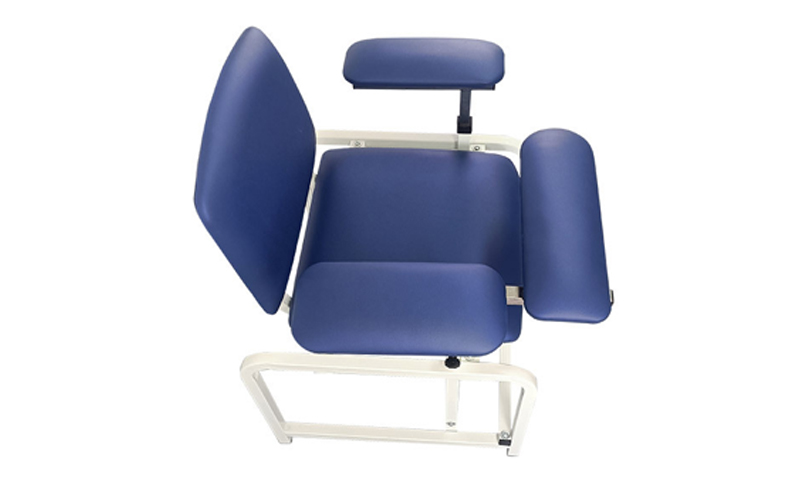 Hospital blood collection chair