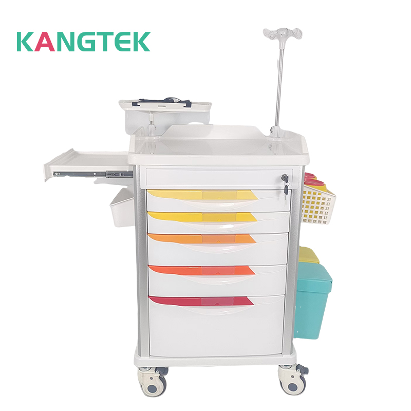Medical Crash Cart: KANGTEK Brands effektive førstehjælpsudstyr Medical Crash Cart: KANGTEK Brands effektive førstehjælpsudstyr