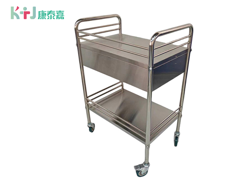 Stainless steel trolley