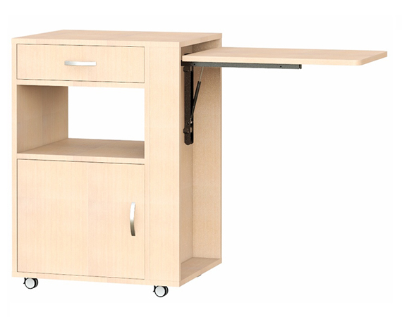 hospital bedside cabinet with drawers