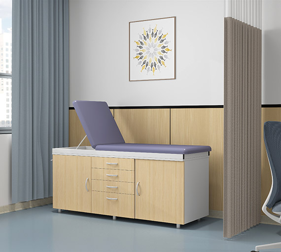 examination couch bed