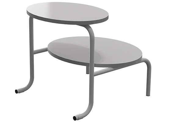 stainless steel footstool