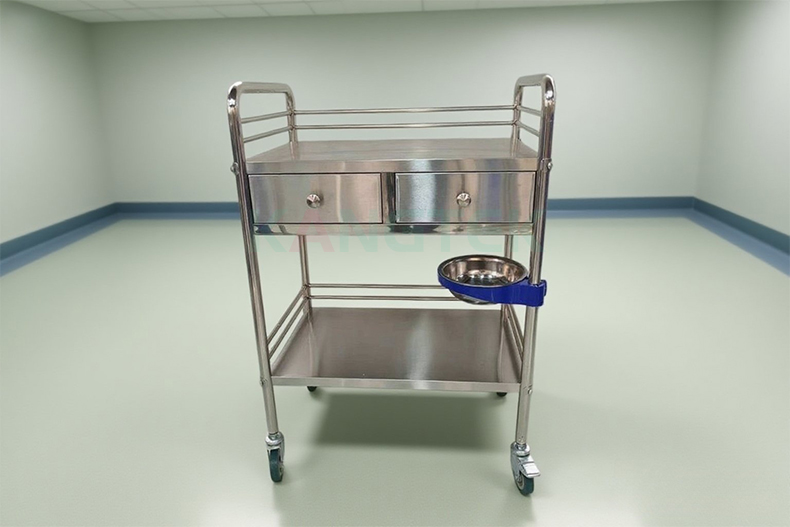 stainless steel trolley