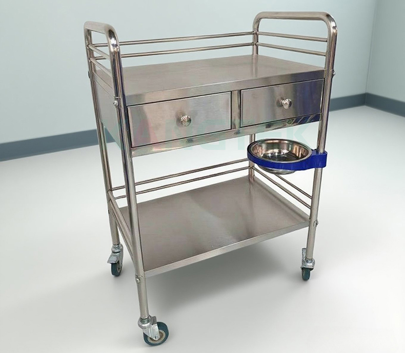 stainless steel trolley