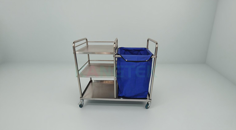 medical waste trolley