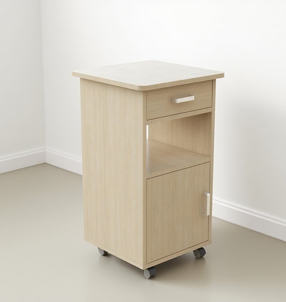 bedside cabinet on wheels