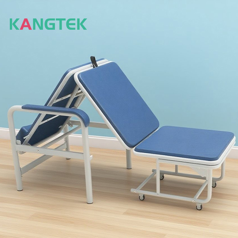 KANGTEK hospitalsseng med klapstol: Giver plejepersonalet en ægte sengeoplevelse