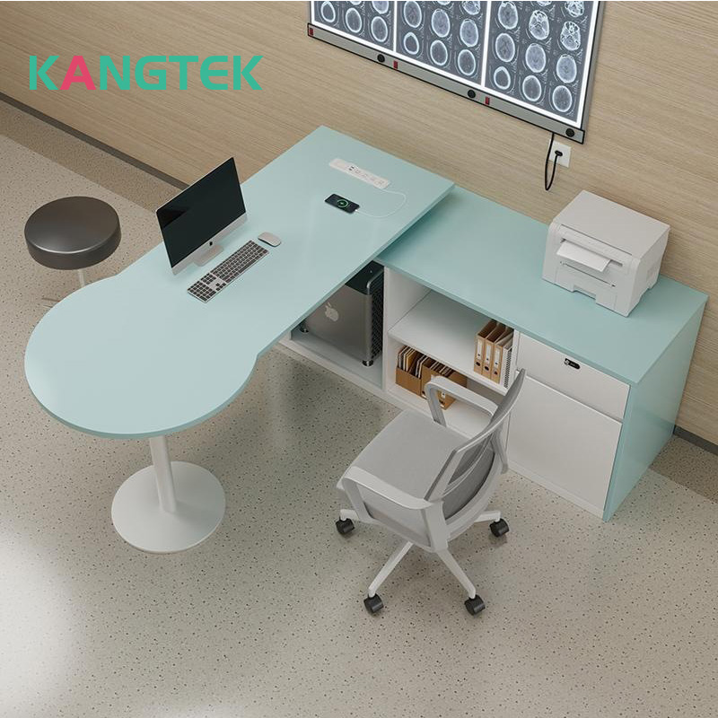 Desk in Doctor's Office Chamber For Clinic