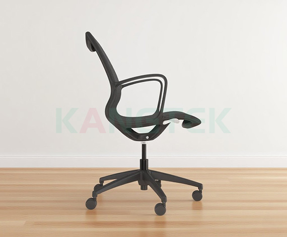 black mesh office chair