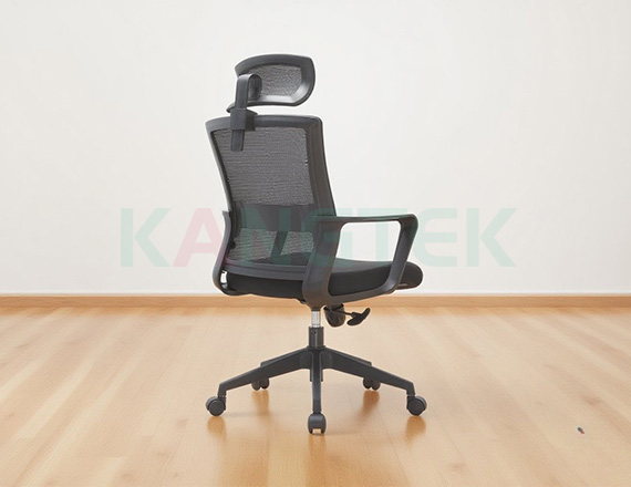 black mesh office chair