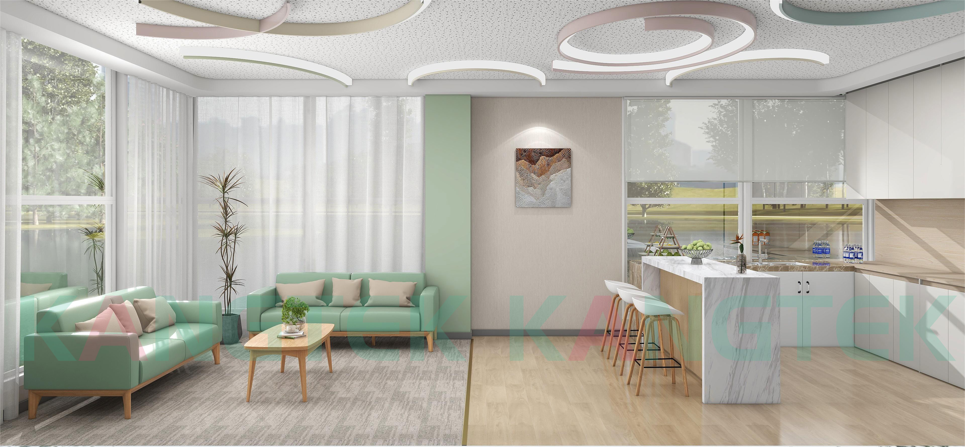 Medical reception area