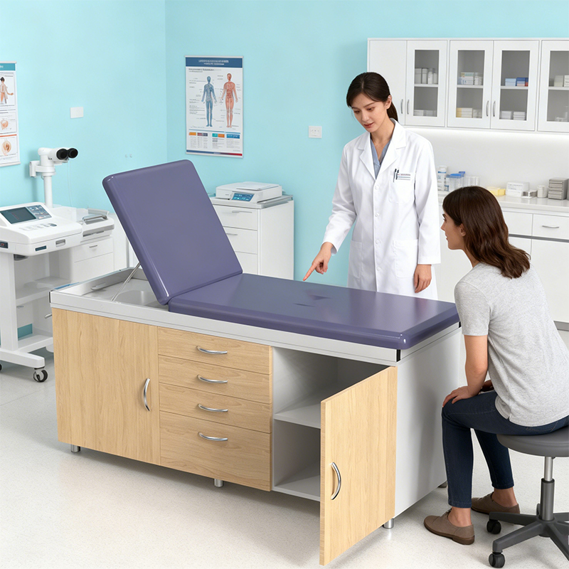 Medical Examination tables With Adjustable Backrest: A Flexible Core Component in Modern Hospital Furniture Systems