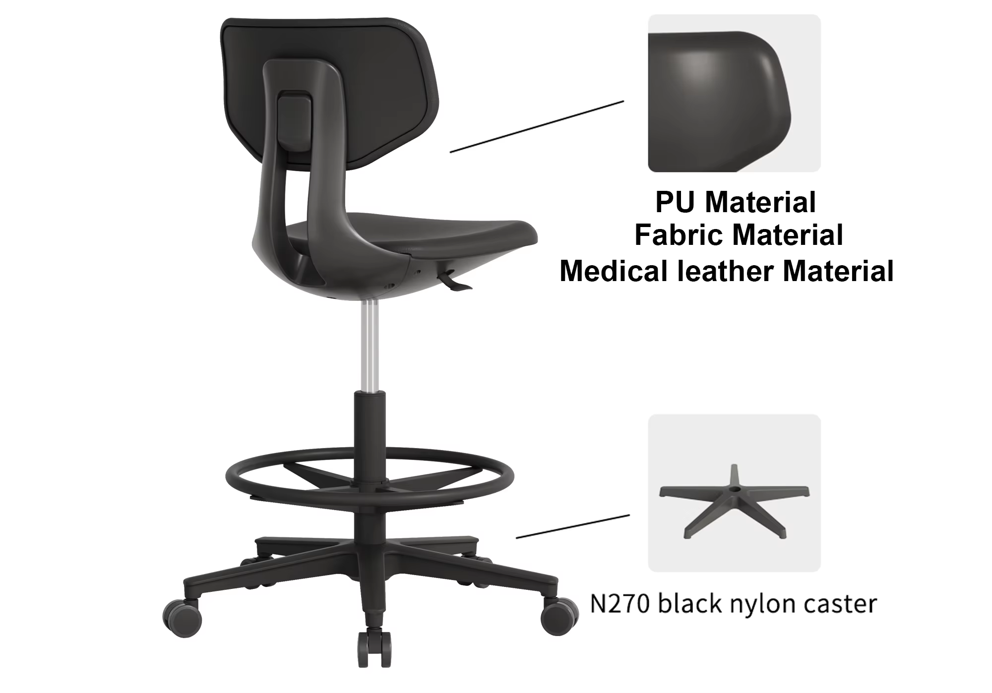 Medical Stool Chair
