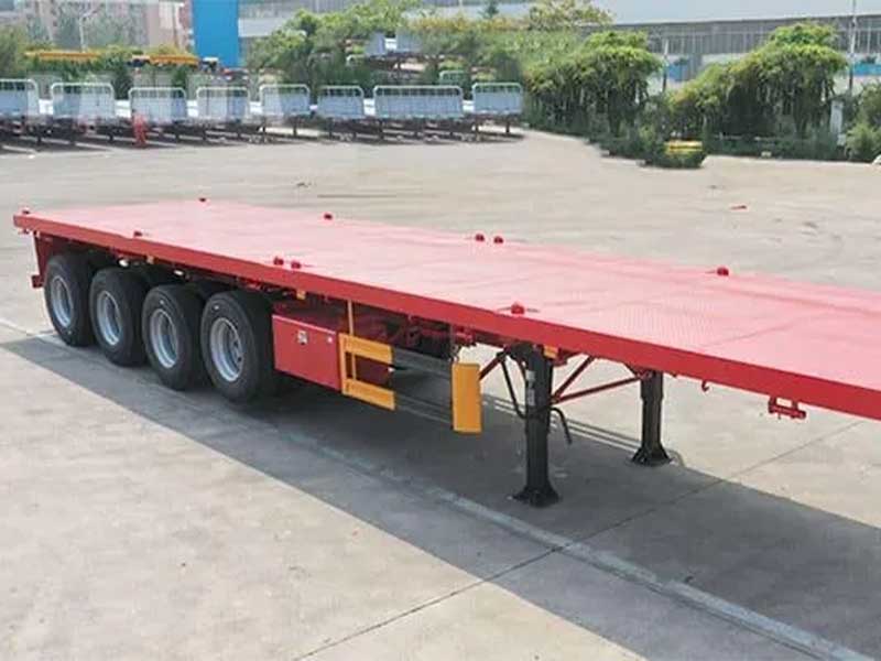 Container Flatbed Trailer