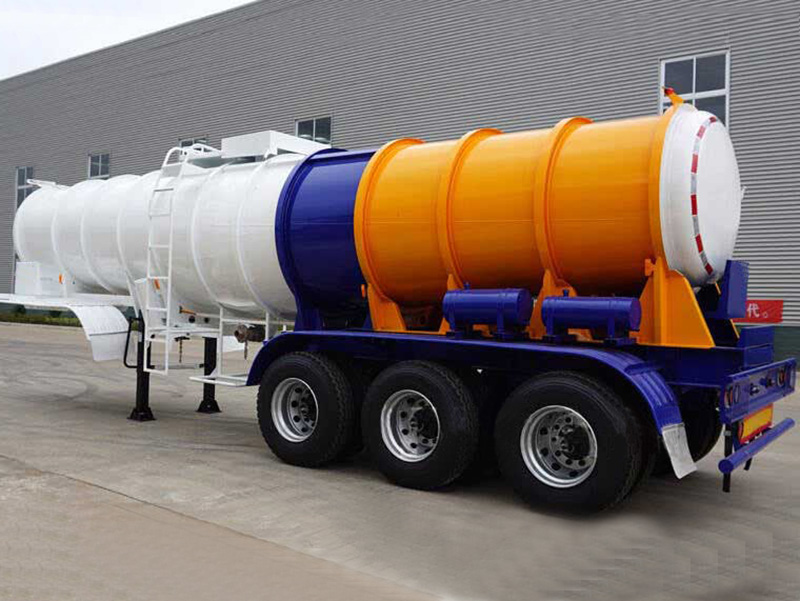 Chemical Sulfuric Acid Tanker Trailer