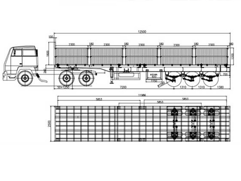 Trailer With Side Walls