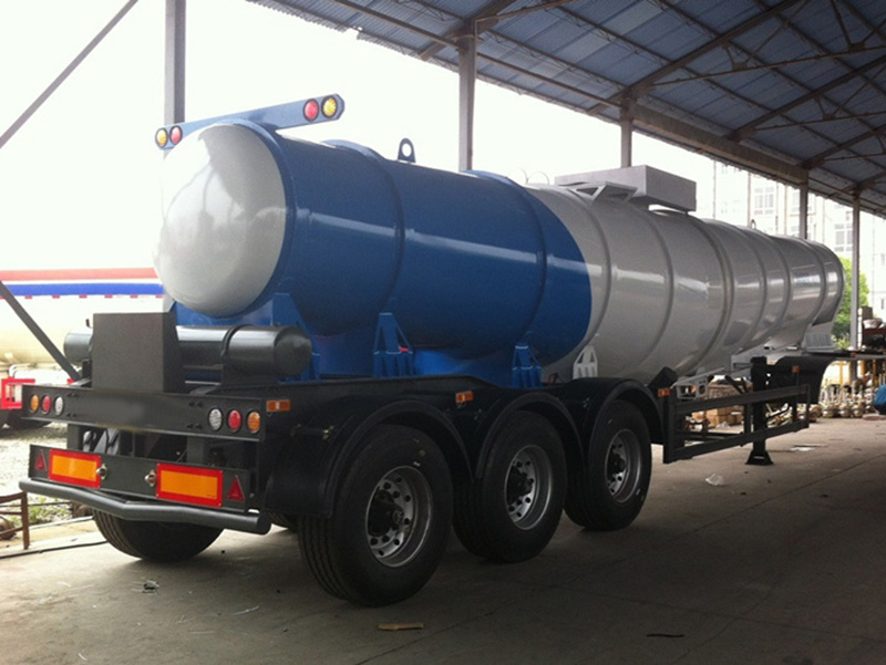 21000Liters Sulfuric Acid Tanker Trailer