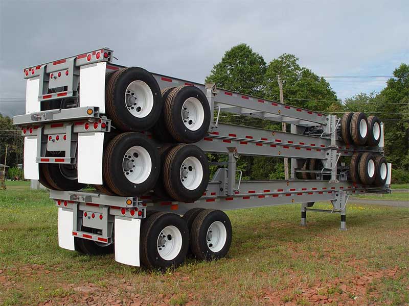 Container Chassis Semi Trailer