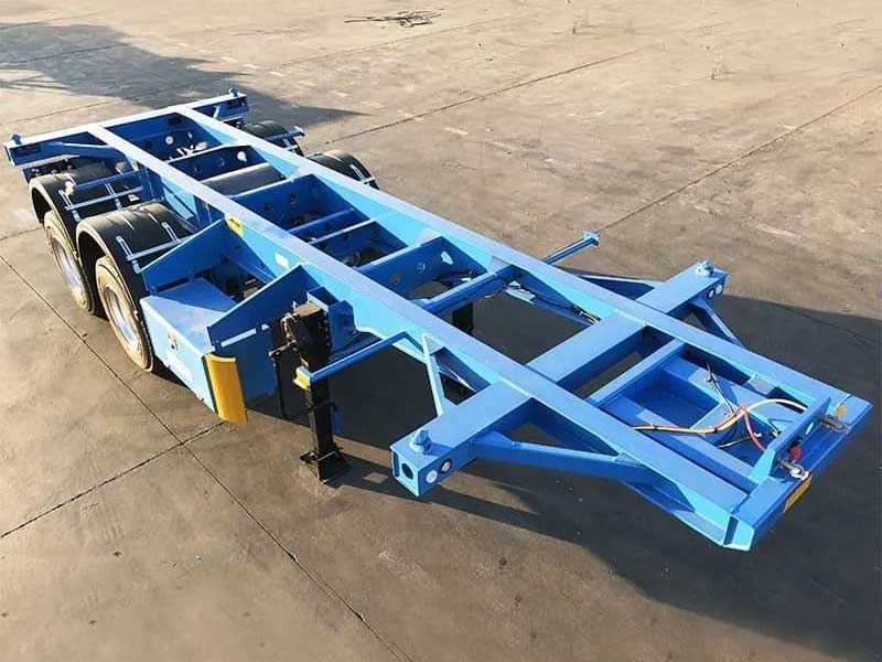 2 Axle Skeleton Trailer