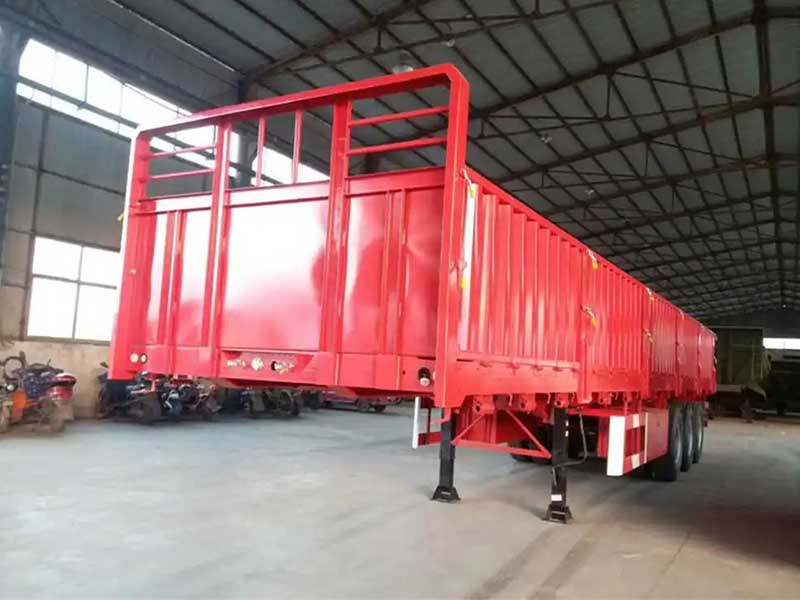 3 Axles Flatbed Trailer